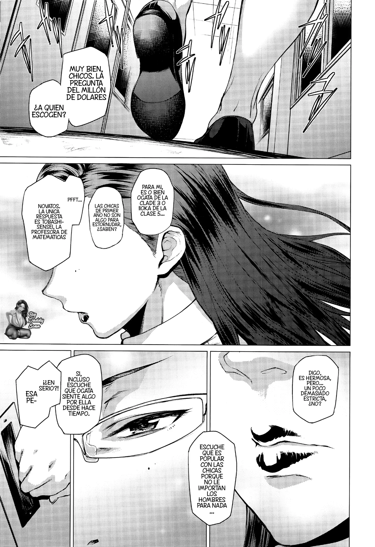 Tobashi Sensei wa Kyou mo Button o Tobasu.｜Tobashi-Sensei Pierde Sus Botones De Nuevo page 2 full
