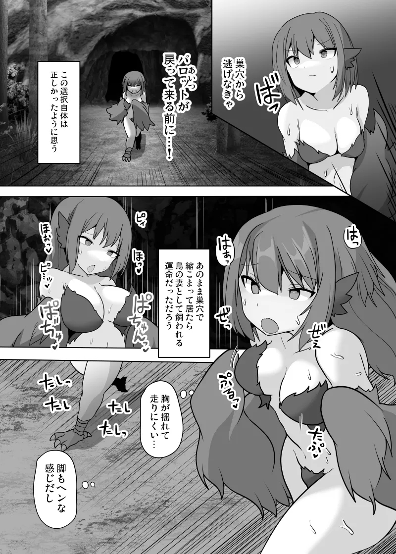 TSF Mamono Musume ~ Isekai de Harpy ni Kaerarete ~ page 11 full