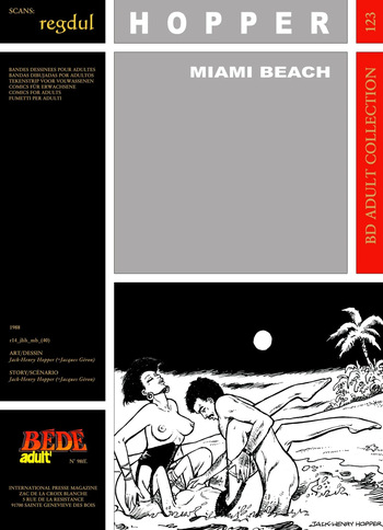 [Bédé Adult 123] Jack-Henry Hopper [= Jacques Géron] - Miami Beach cover