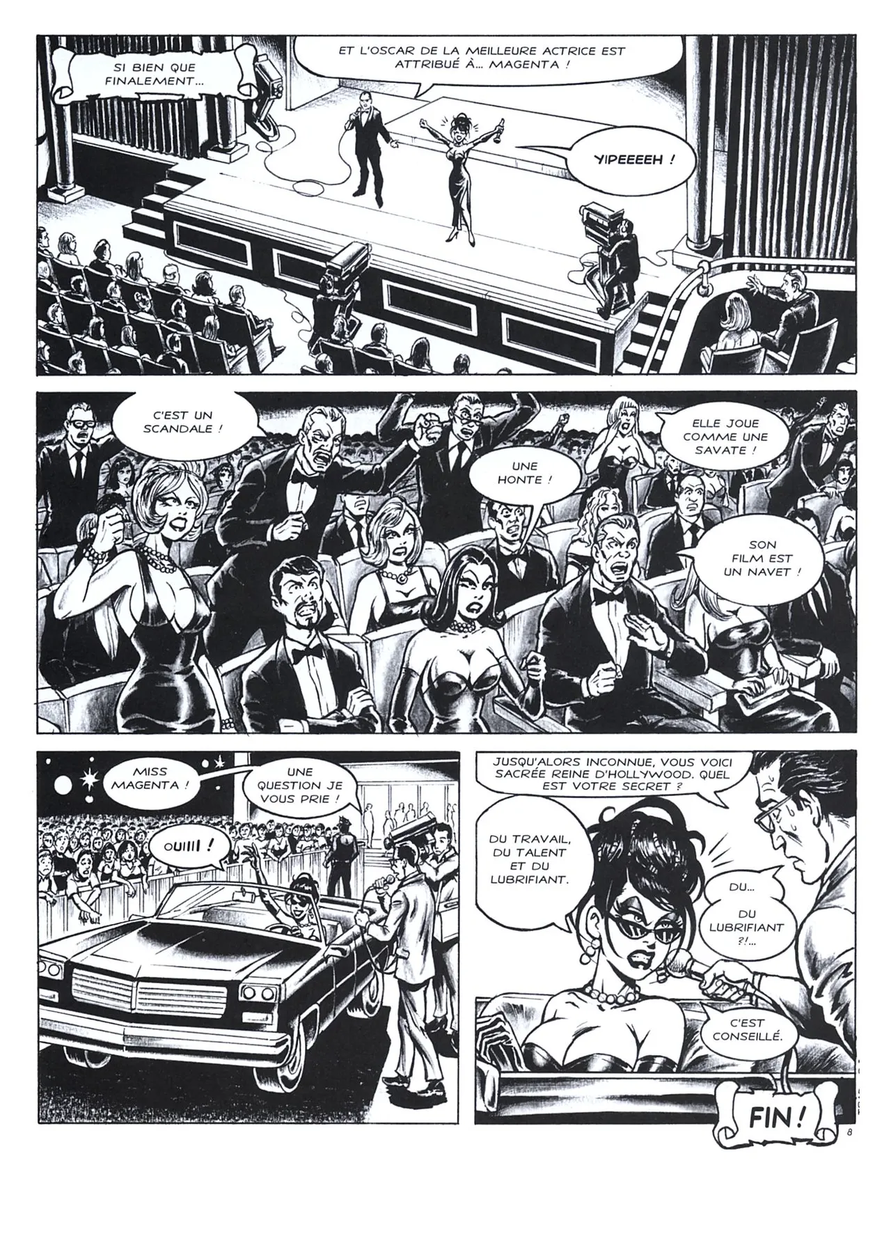 Nik Guerra & Celestino Pes - Les Histoires de Magenta #02 : Magenta se fait Hollywood page 9 full