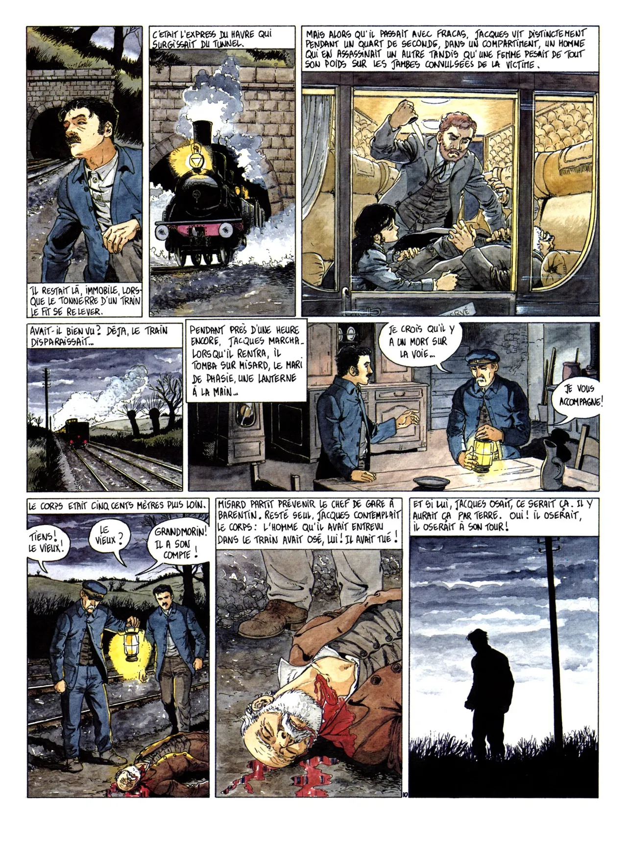 Hugdebert  & Émile Zola - La Bête humaine page 11 full