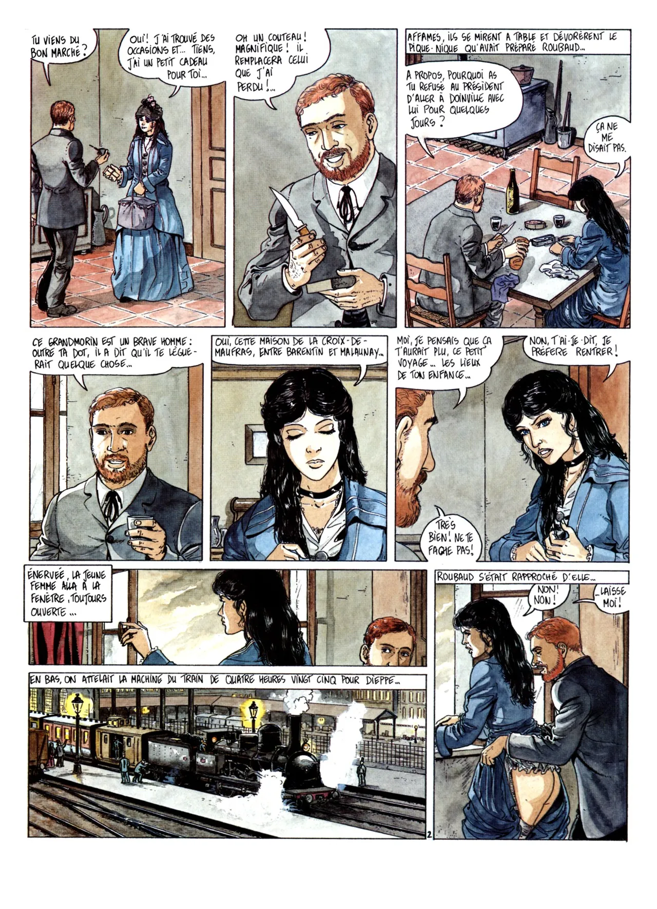 Hugdebert  & Émile Zola - La Bête humaine page 3 full