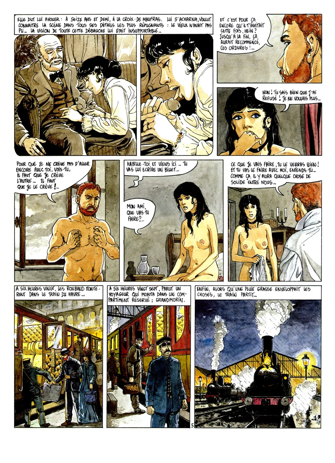 Hugdebert  & Émile Zola - La Bête humaine page 6 full