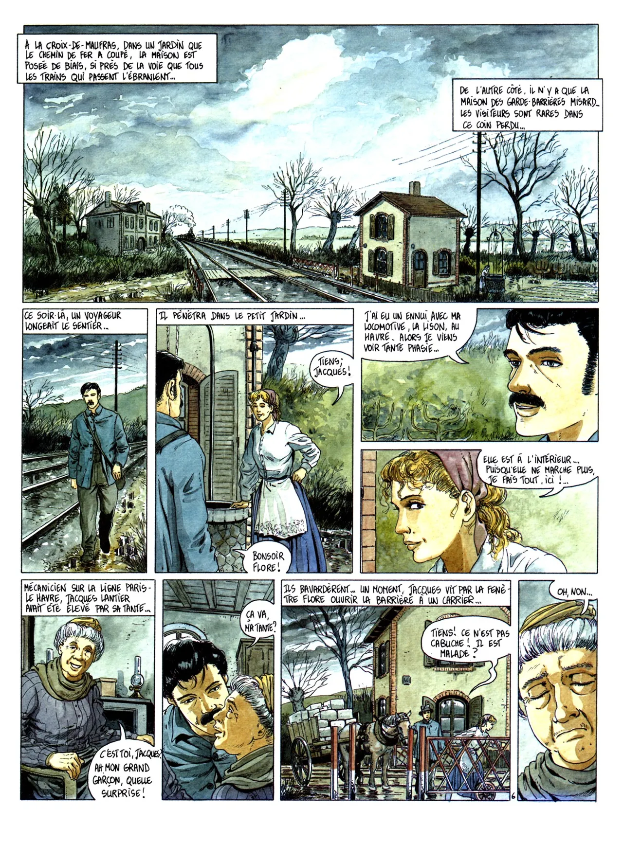 Hugdebert  & Émile Zola - La Bête humaine page 7 full