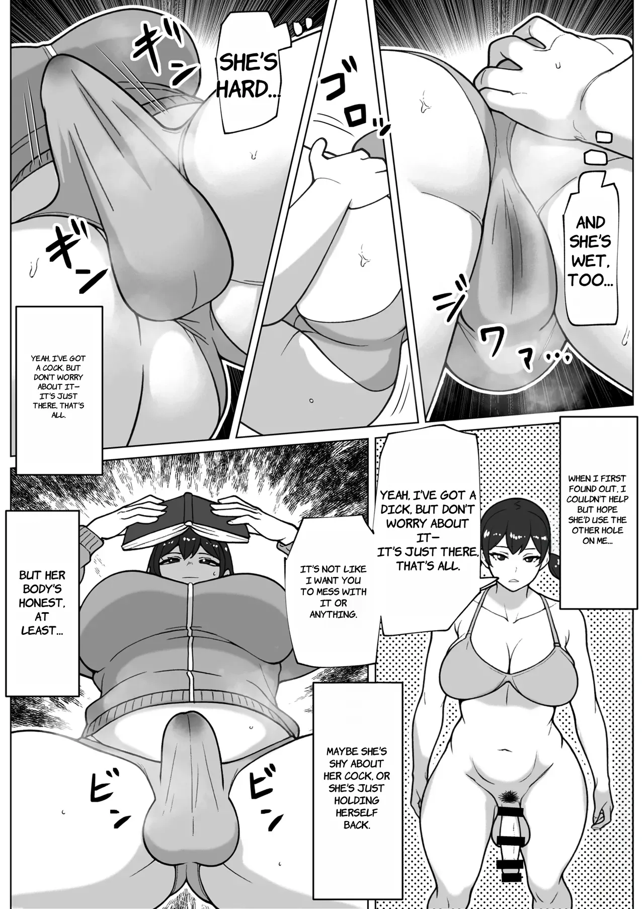 Zubora Muramura Futanari Kanojo - ENGLISH AI TRANSLATED page 6 full