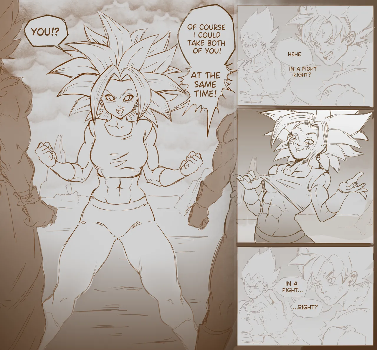 Kefla VS Goku & Vegeta page 3 full