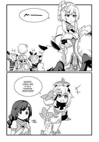 [Shikniful] "Language" exchange (Genshin Impact) (Uncensored) cover
