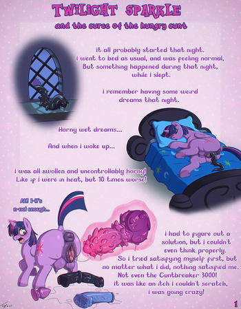 [Toby (TobyArt)] Twilight Sparkle and the Curse of the Hungry Cunt (Scat) cover