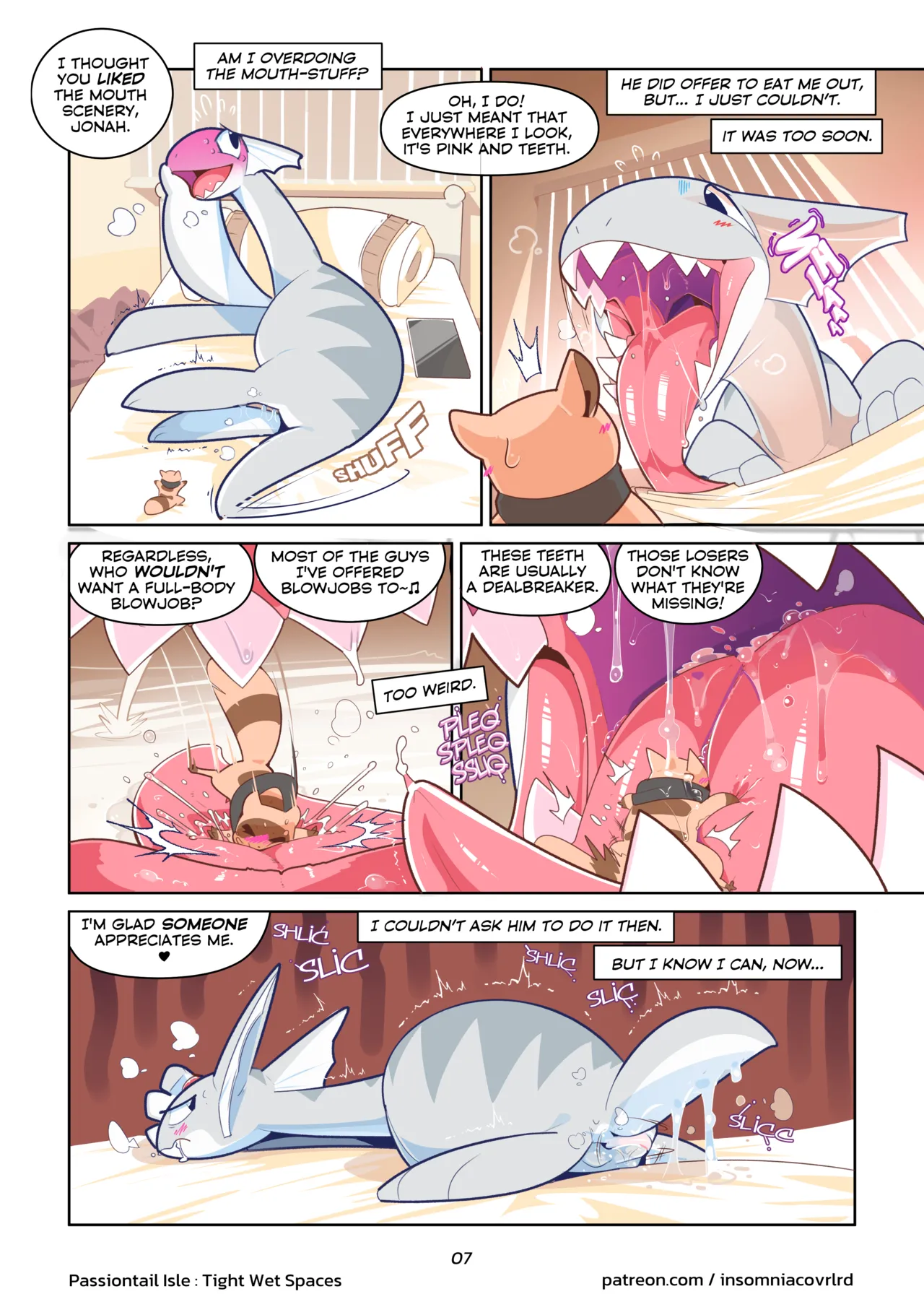 Passiontail Isle: Tight Wet Spaces page 9 full