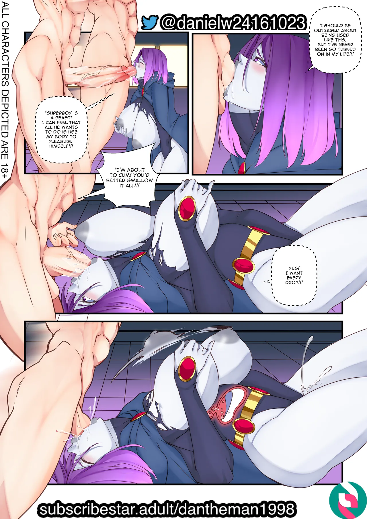 Super Sensual Sparring  by DanTheMan page 12 full