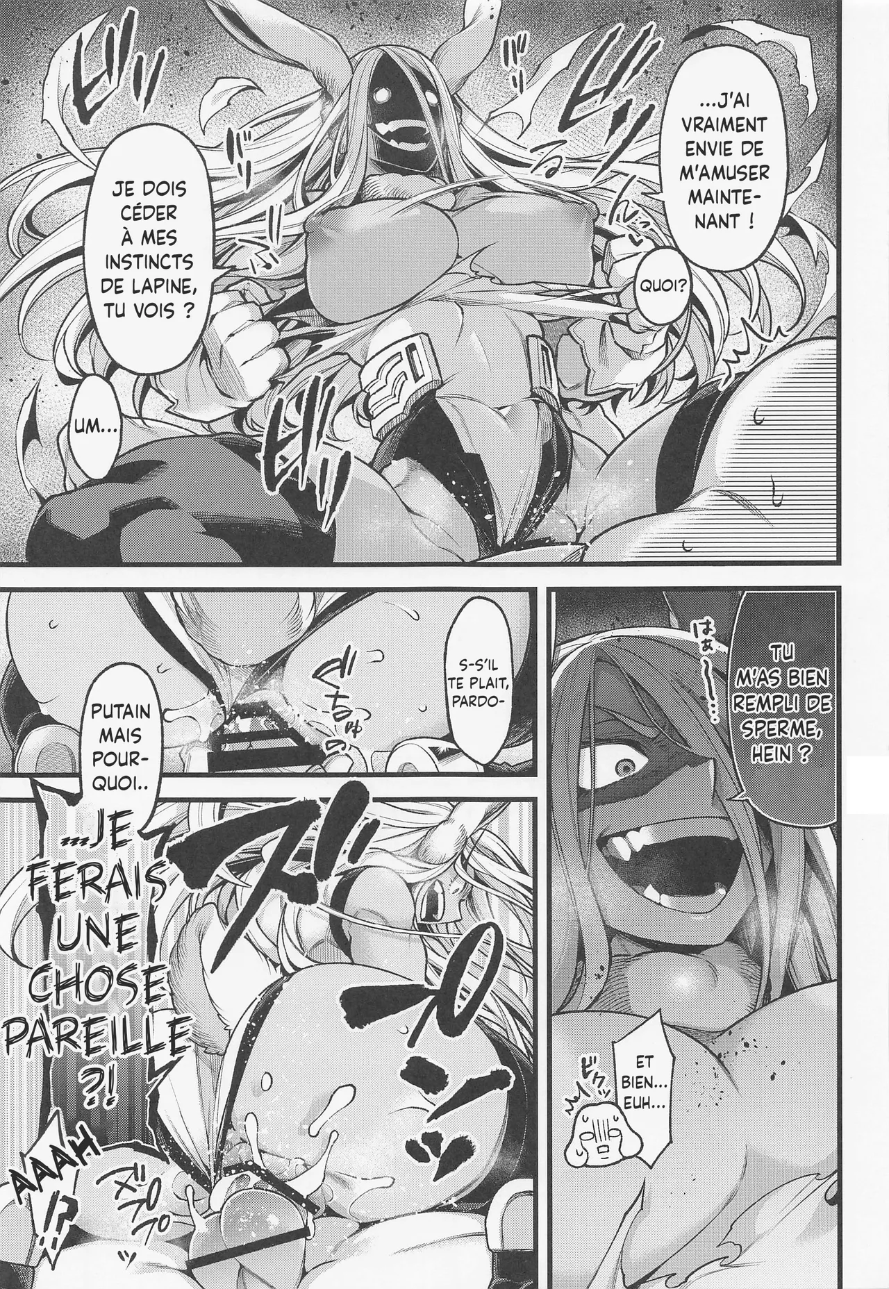 Ganbare!! Rabbit Hero!!! | Tiens Bon !! Héroine Lapine !!! page 12 full