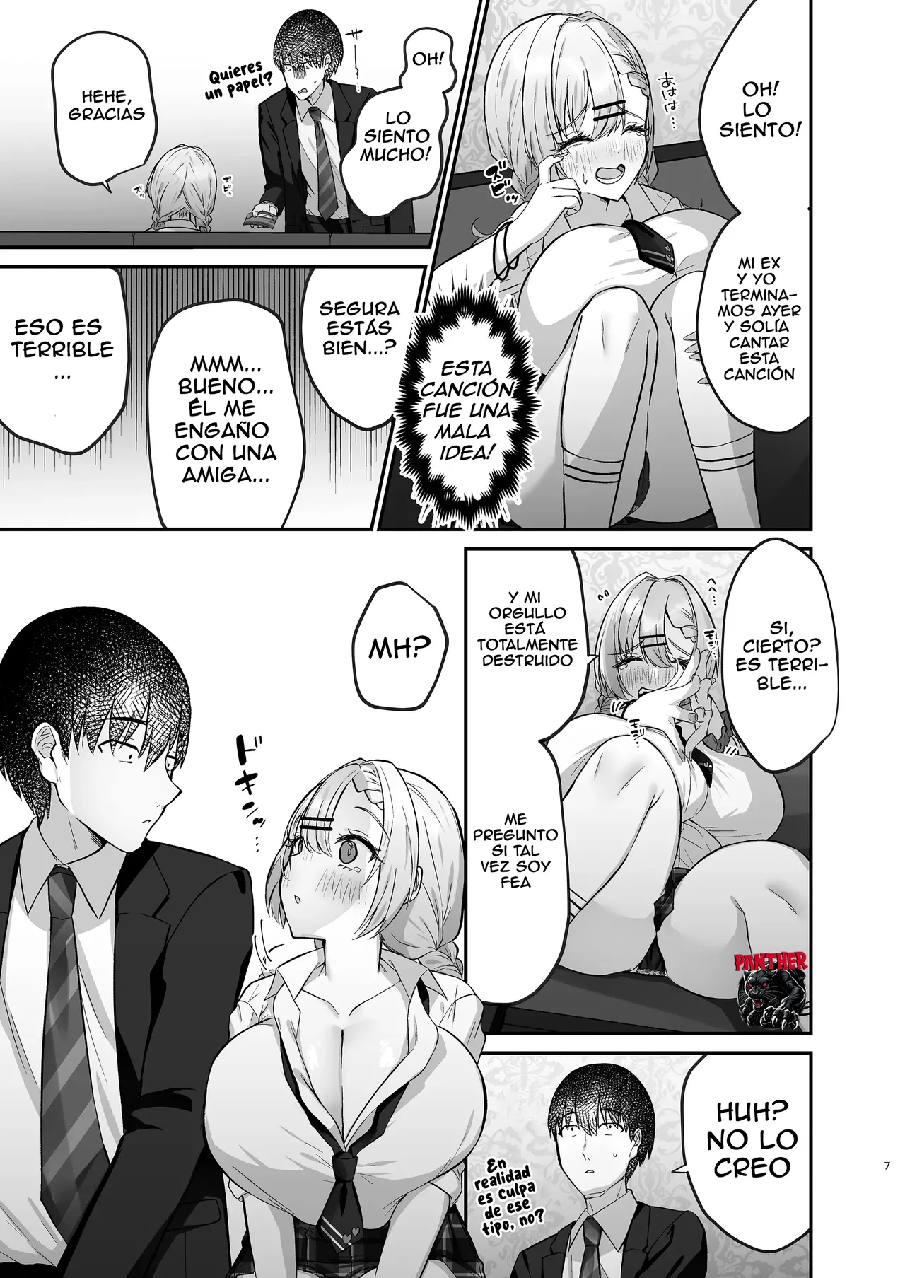 Hitokara Ittara Tonari no Gal JK to Pakokara ni Natta Ken | Fui a un karaoke y terminé acostándome con la chica de la habitación de al lado page 8 full