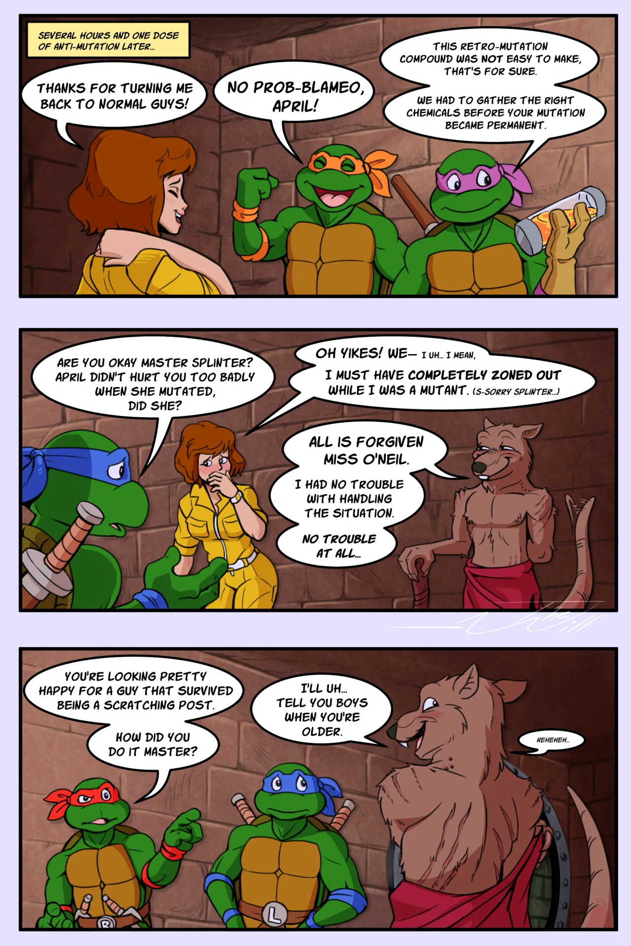 Cat Girl April page 5 full