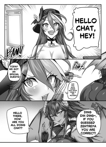 [Lungnut] Vtubers Collab (Techycutie x Zentreya) cover