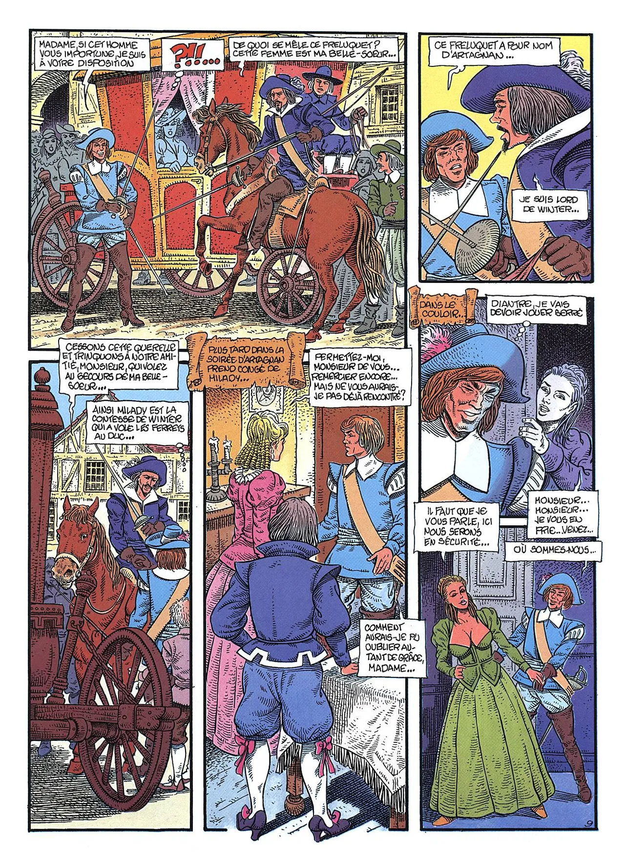 Mancini  & Alexandre Dumas - Les trois Mousquetaires #2 page 10 full