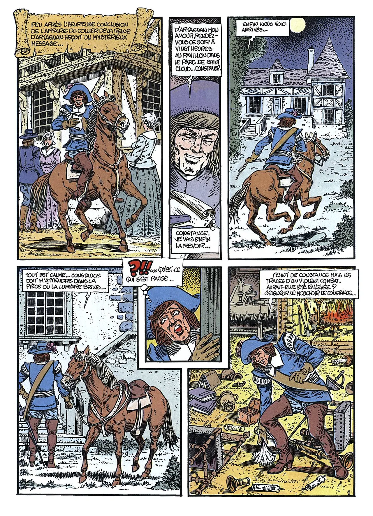 Mancini  & Alexandre Dumas - Les trois Mousquetaires #2 page 2 full