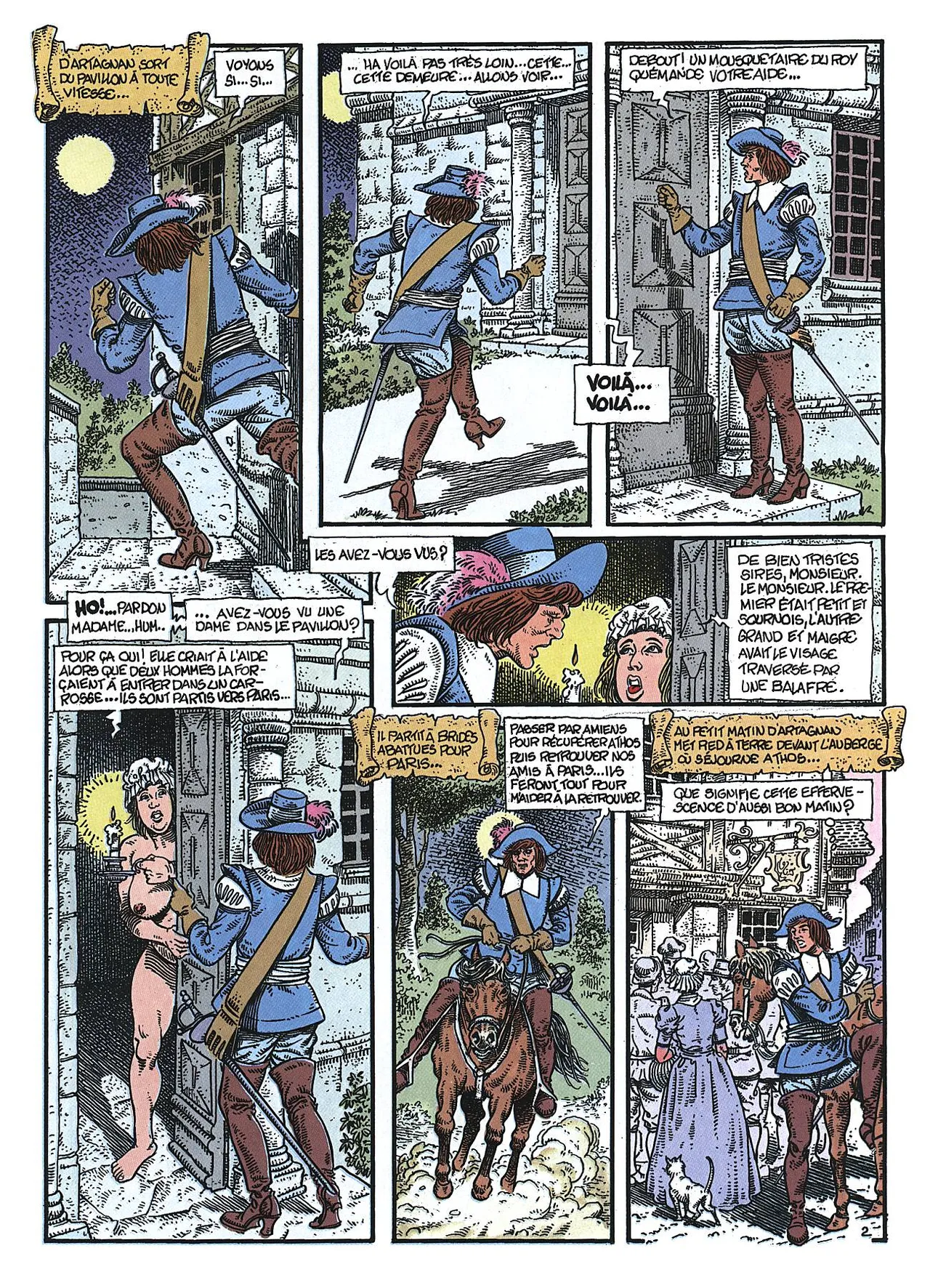 Mancini  & Alexandre Dumas - Les trois Mousquetaires #2 page 3 full