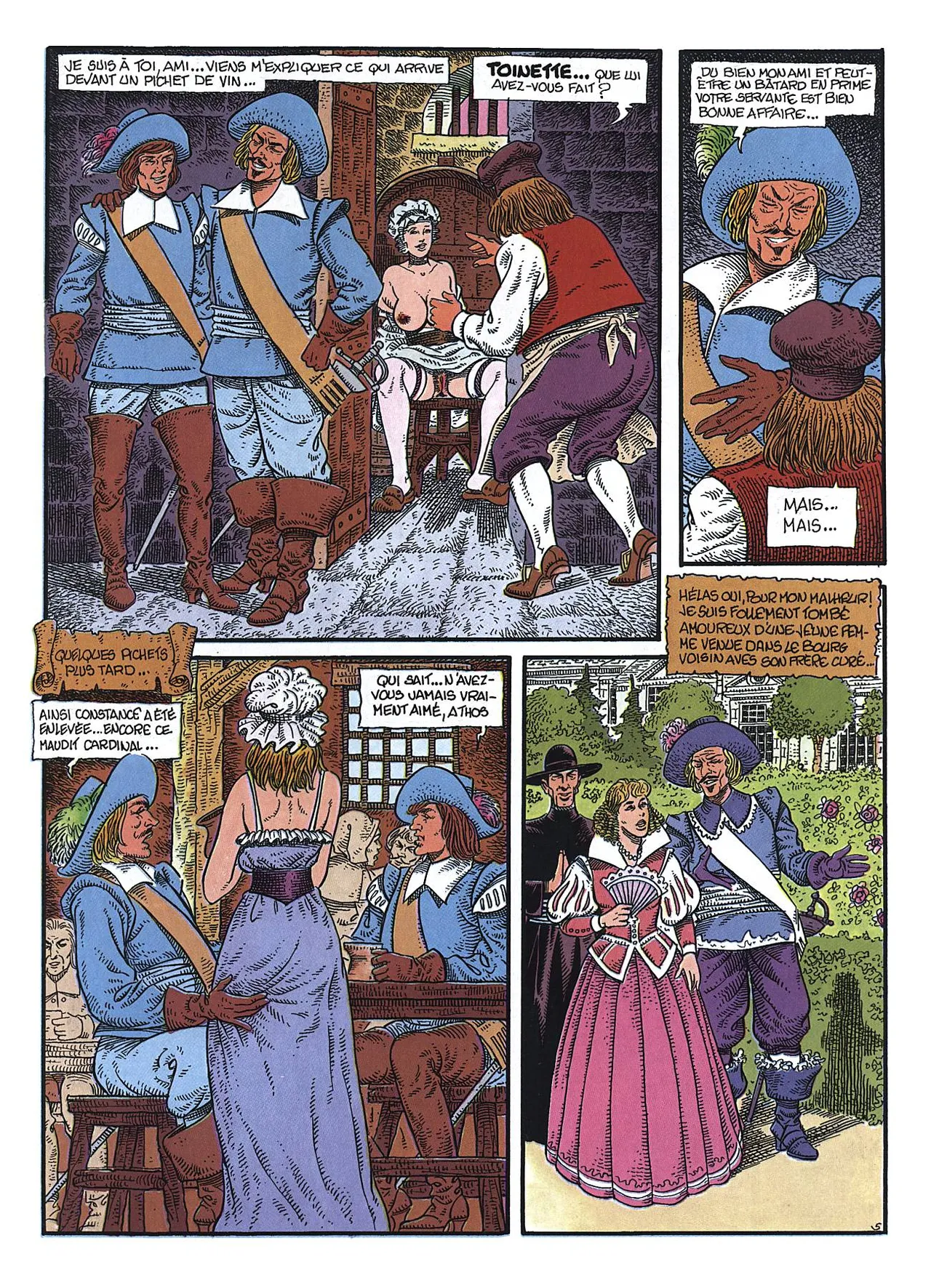 Mancini  & Alexandre Dumas - Les trois Mousquetaires #2 page 6 full