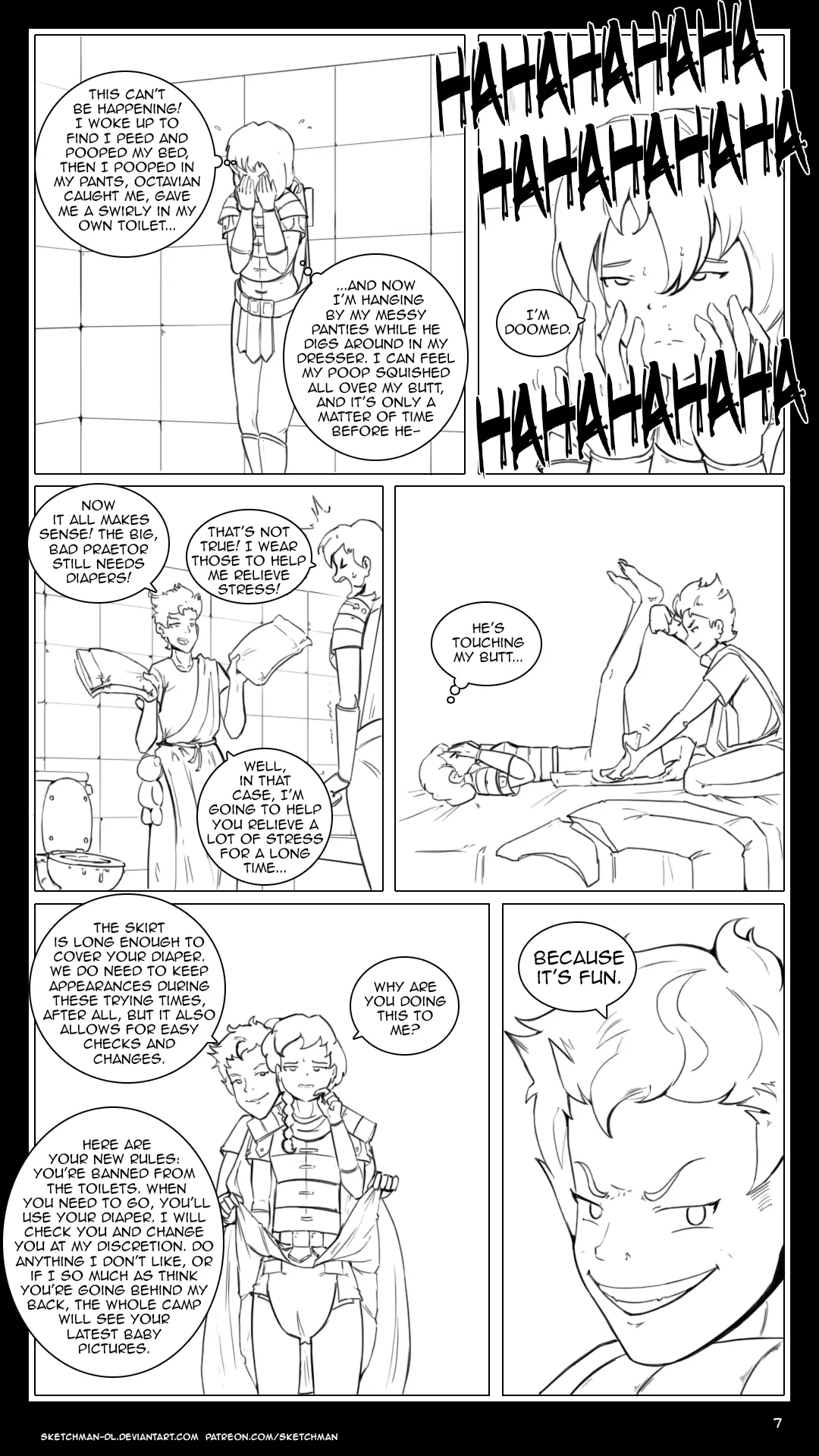 Commission: Messy Praetor page 11 full