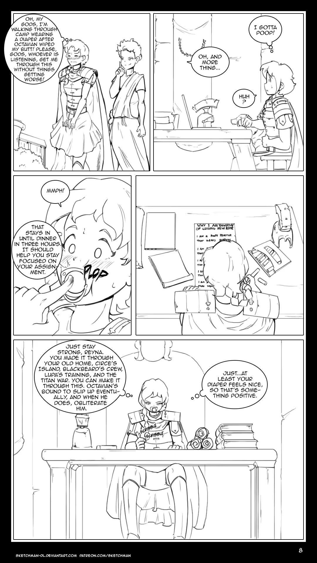 Commission: Messy Praetor page 12 full