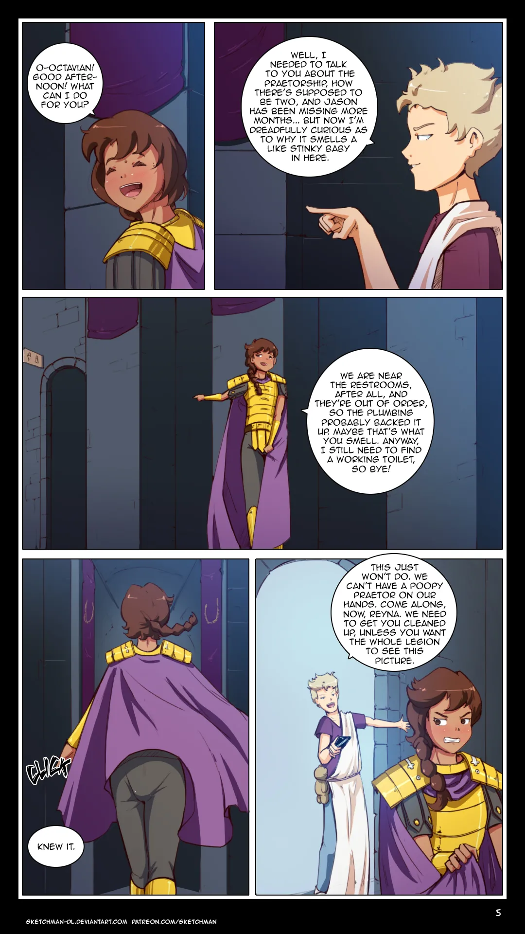 Commission: Messy Praetor page 7 full