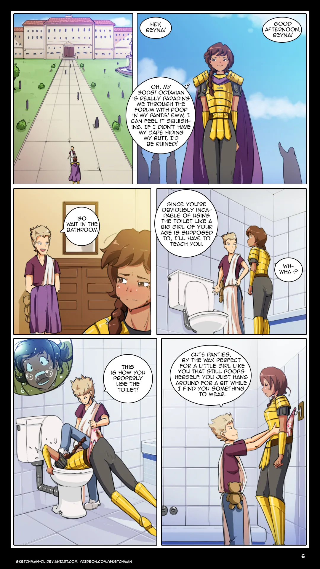 Commission: Messy Praetor page 9 full