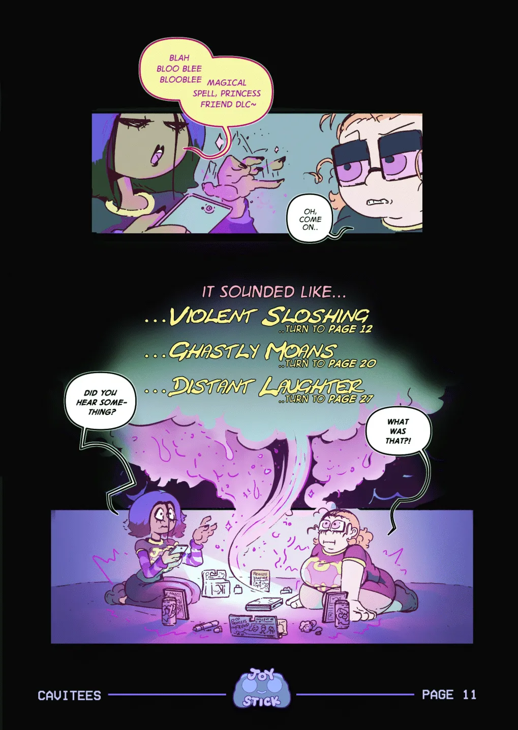 Joy-Stick 4: Night of the Princess Friend page 11 full