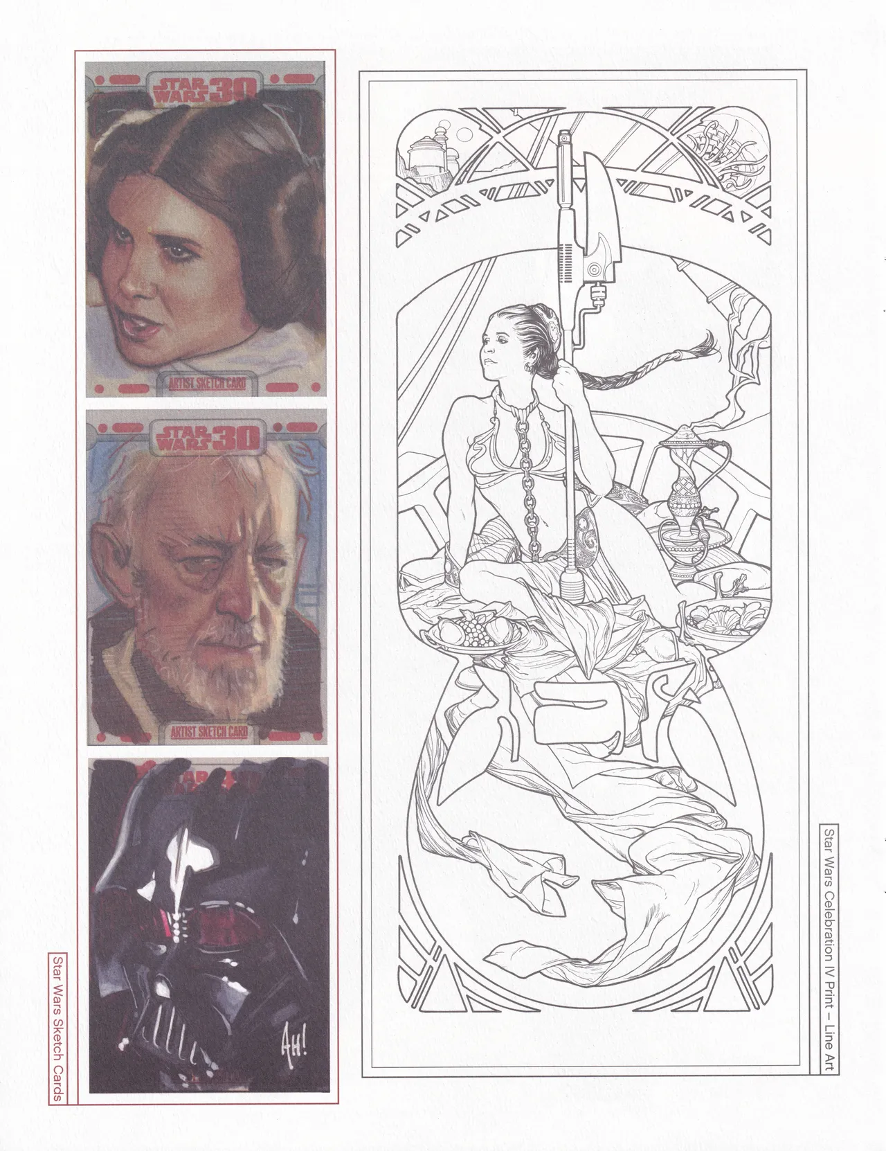 Adam Hughes 2007 Sketchbook page 12 full