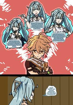 Aether's sick of Faruzan's Pompous Attitude