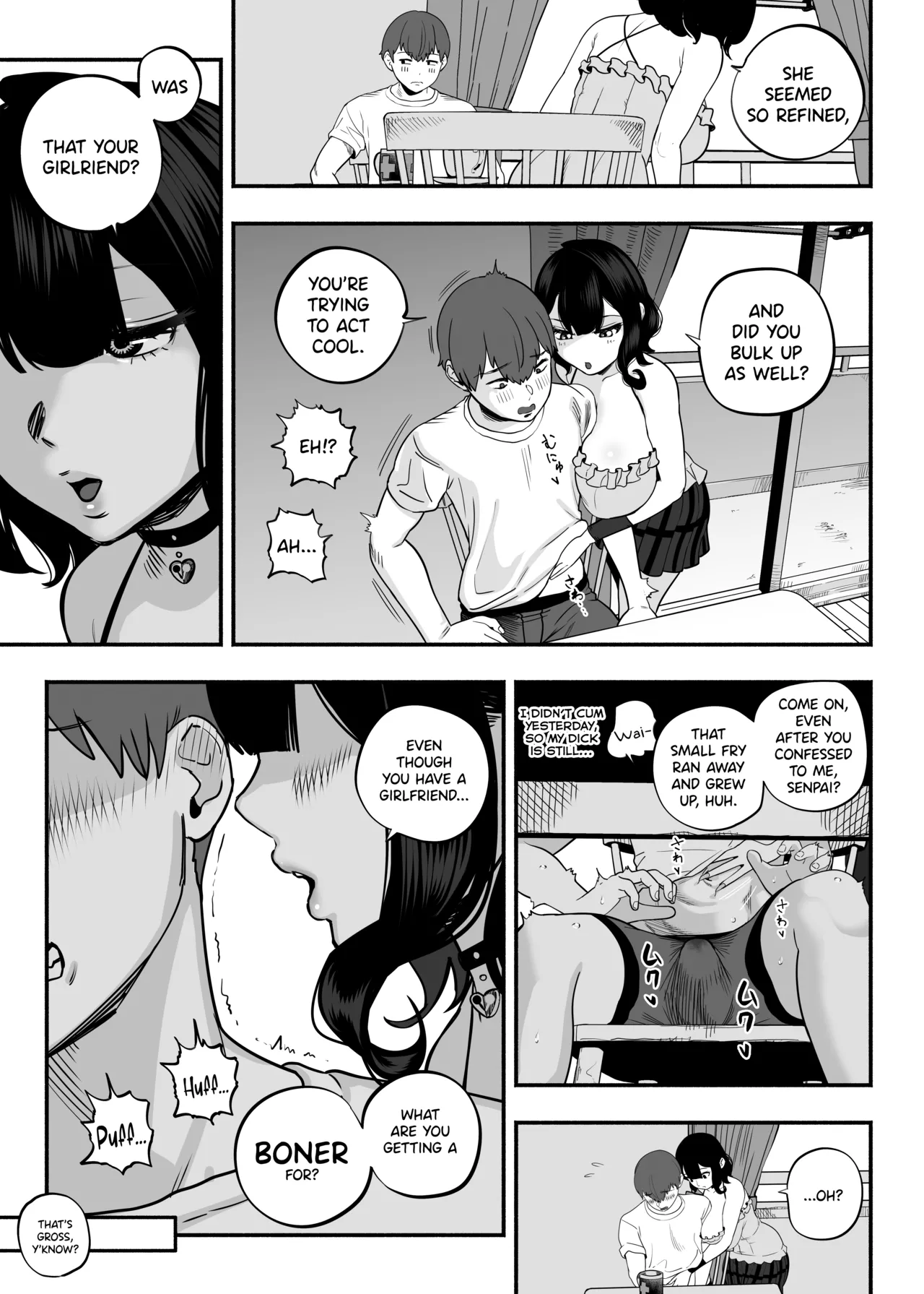 Gachikoi Fuuzoku 2.5 -Papa-katsu Joshi ni Jakusha Dansei Chinpo o Ijimerareru Hanashi- | Falling in Love at the Brothel 2.5 page 12 full