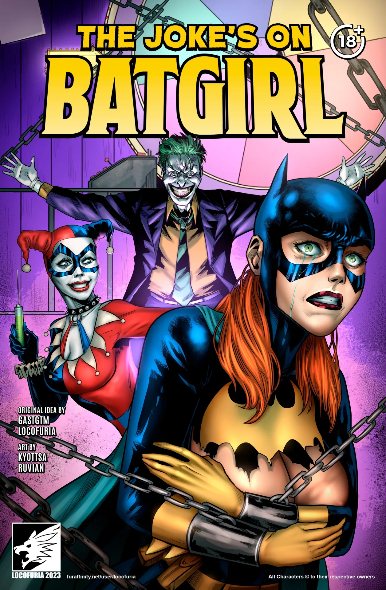 The joke's on Batgirl page 1 full