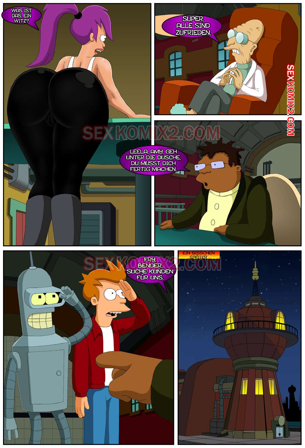 Futurama. Interplanetarer Sex. by sexkomix2.com page 5 full