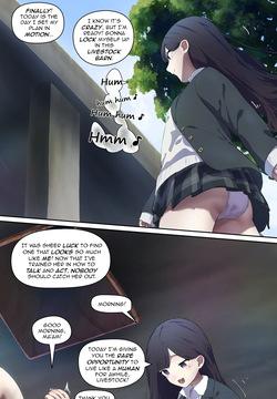 I wanted to experience the life of a human farm animal… 【Translated by kochakaden】