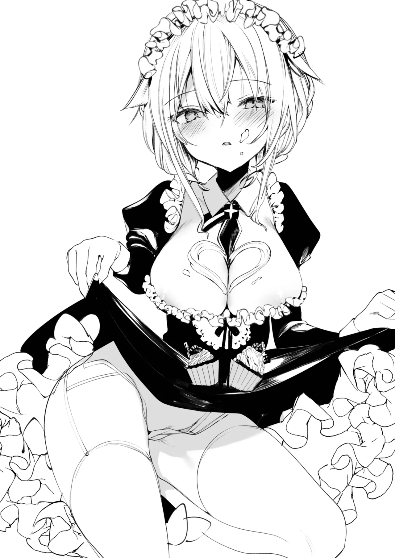 ダウナーなデカ乳メイドさんはお仕置きご奉仕をおねだりする。〜本性は下品でドスケベすぎる積極的な召使い〜 page 7 full