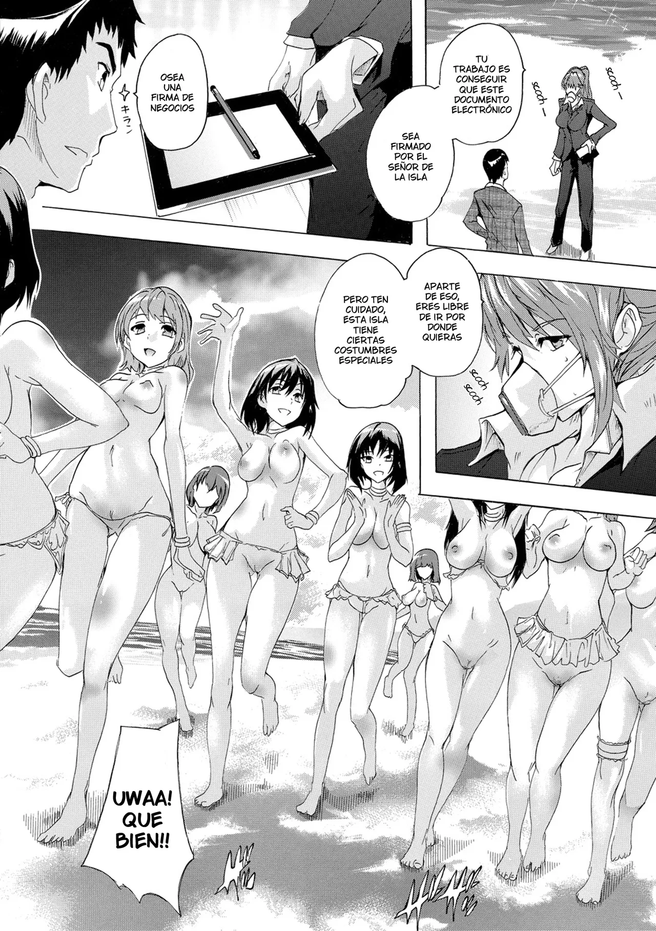 Saiin! Zenra-jima  | Afrodisiaco! La Isla Nudista page 4 full