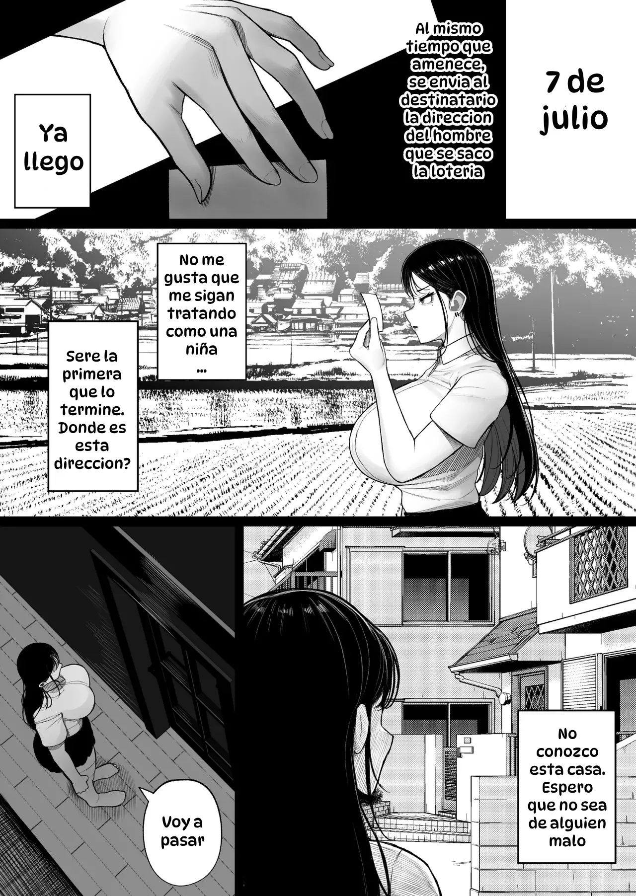 Mura no Kishuu de Bakunyuu Yankee to Yareta Hanashi｜La Historia de cómo Tuve Sexo con una Delincuente de Grandes Tetas por una Extraña Tradición del Pueblo page 8 full
