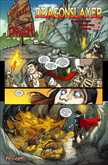 [ManaWorld] Dragonslayer (Ongoing) cover