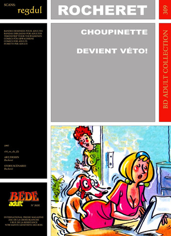 [Bédé Adult 309] Rocheret [= Éric Ronceray] - Choupinette : Devient Véto! cover