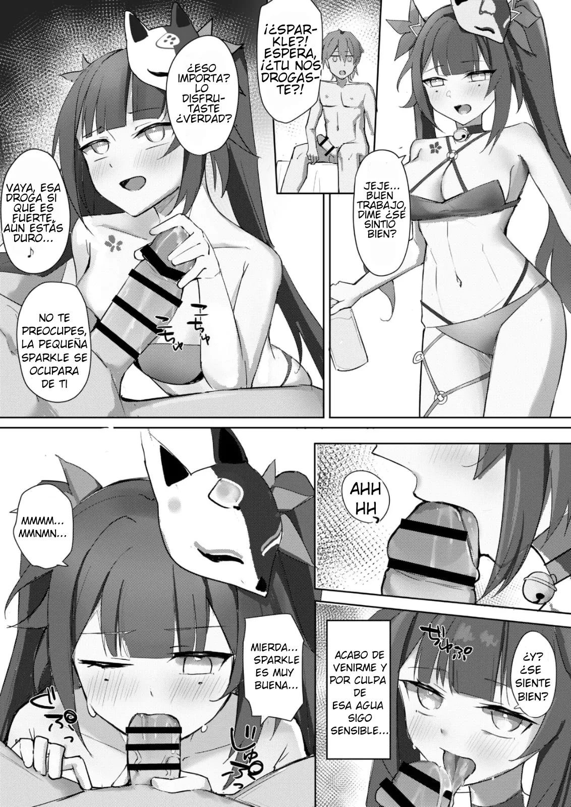 Hanabi no Itazura | La broma de Sparkle page 9 full