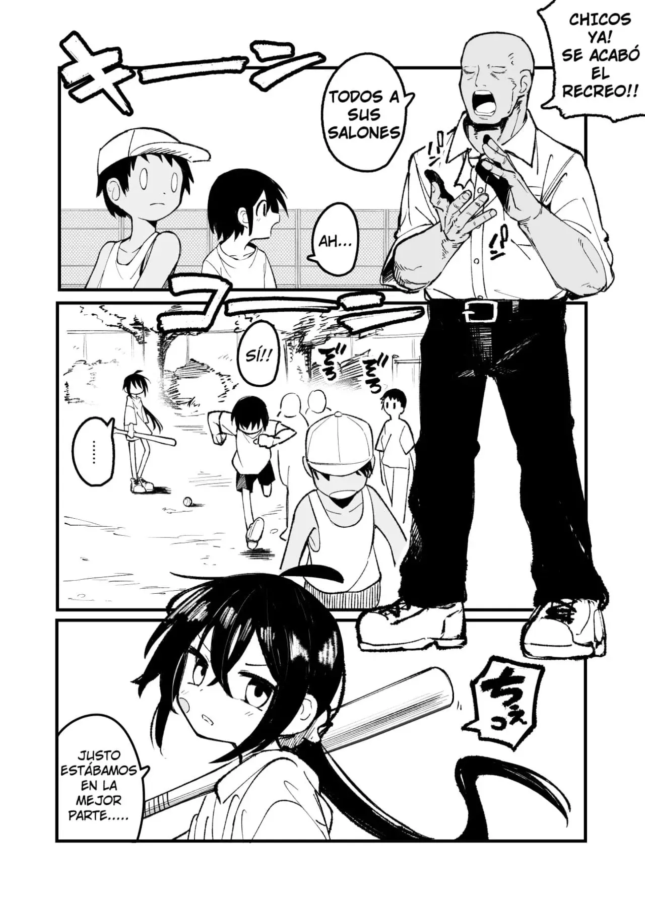 Orekko o Ayatsutte Anal Kaihatsu suru Hanashi o｜Manipulando a la Mocosa Tomboy y Desarrollarla Analmente page 6 full