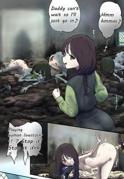 A human animal to show to the daughter of a client