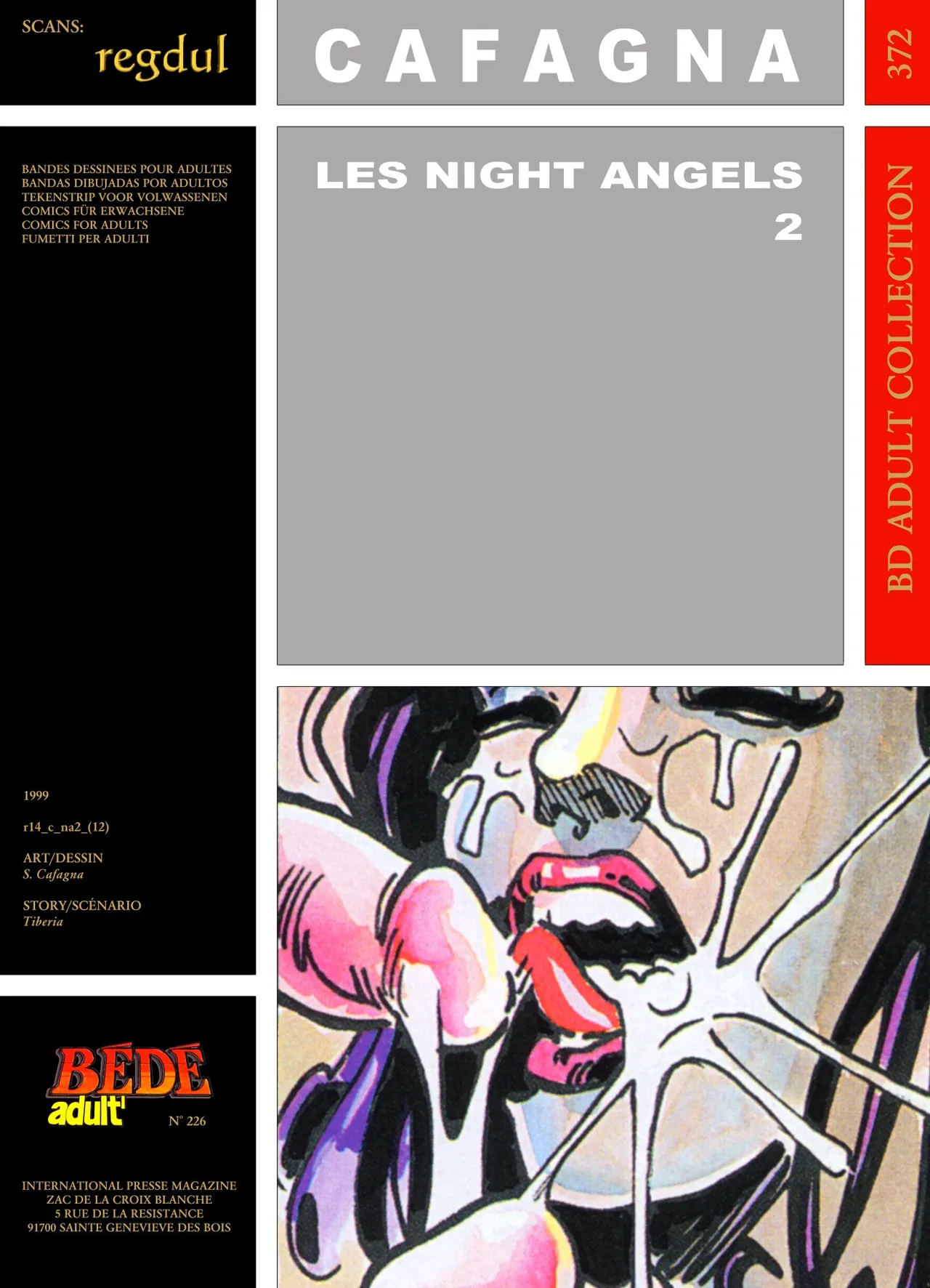 S. Cafagna & Dante Tiberia - Les Night Angels #2 page 1 full