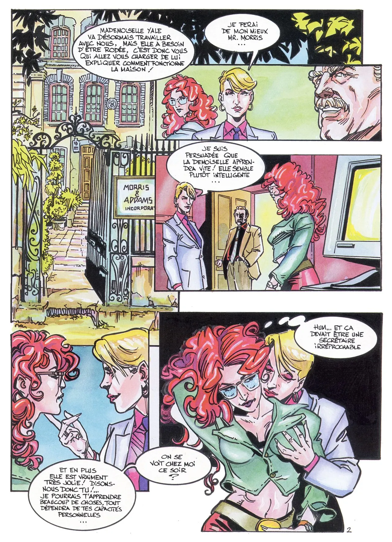 S. Cafagna & Dante Tiberia - Les Night Angels #2 page 3 full
