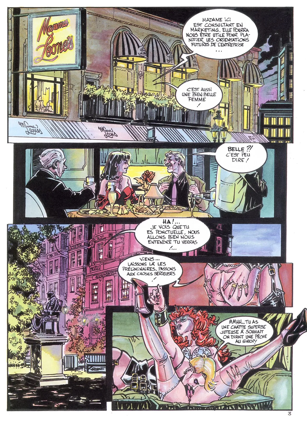 S. Cafagna & Dante Tiberia - Les Night Angels #2 page 4 full