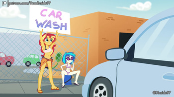 [DeadInside97] Car wash (My Little Pony: Equestria Girl) cover