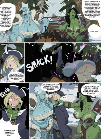 [HoneyBread] World of Warcraft-themed Comic Commission cover