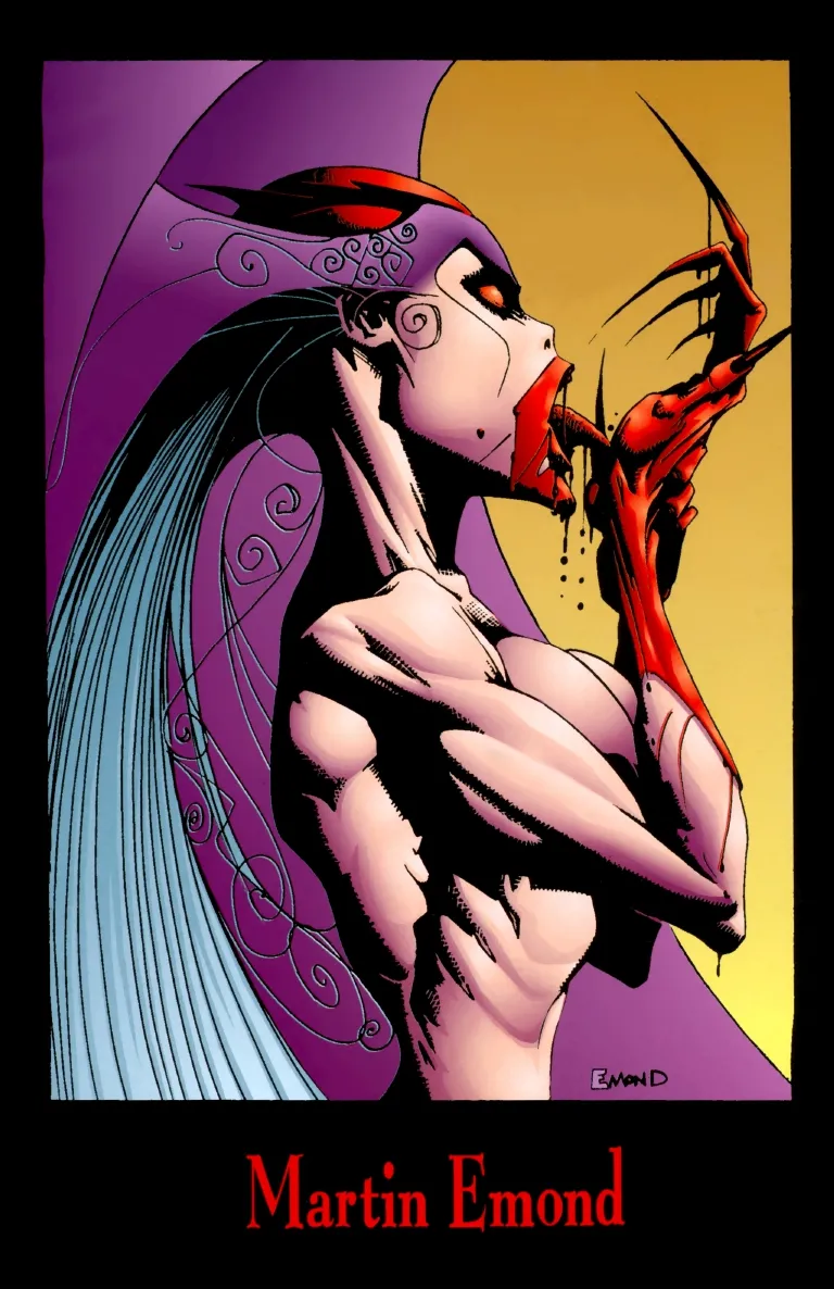 The Satanika Illustrations_ Art -- Joe chiodo -- 1, 1996 -- PussyCat page 5 full