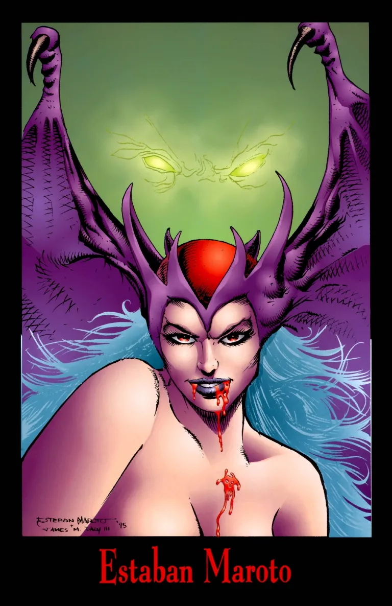 The Satanika Illustrations_ Art -- Joe chiodo -- 1, 1996 -- PussyCat page 9 full