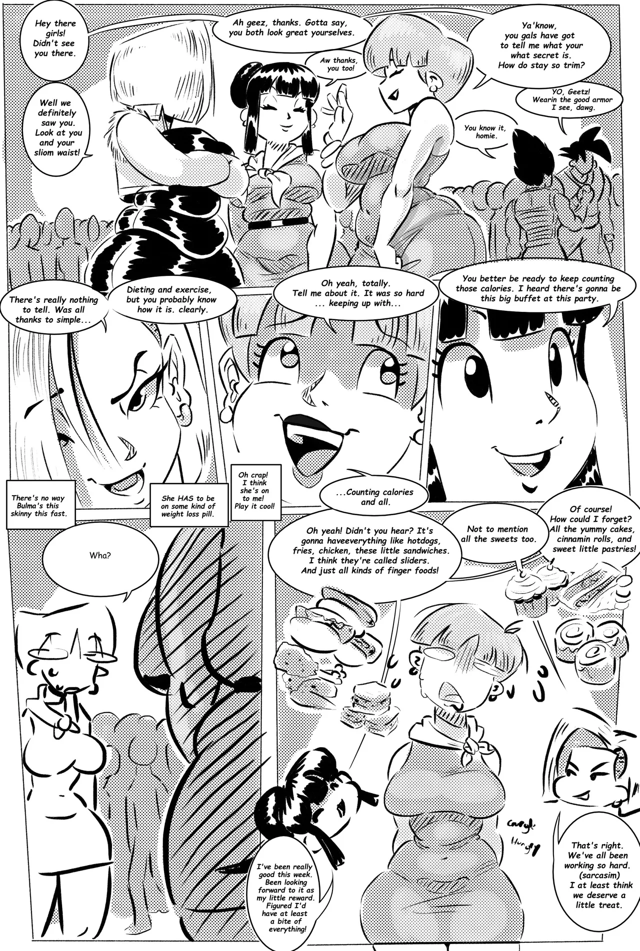 Fat DBZ Comic page 2 full