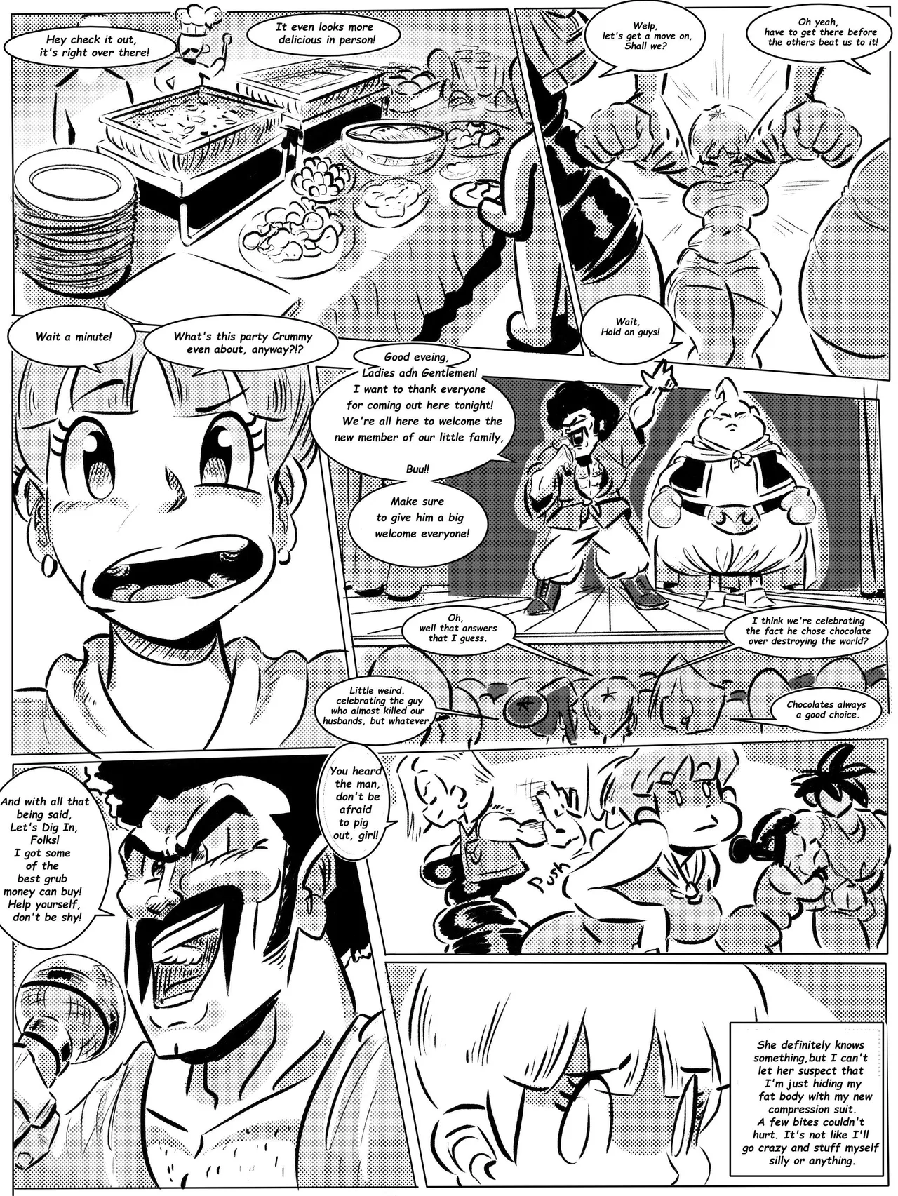 Fat DBZ Comic page 3 full